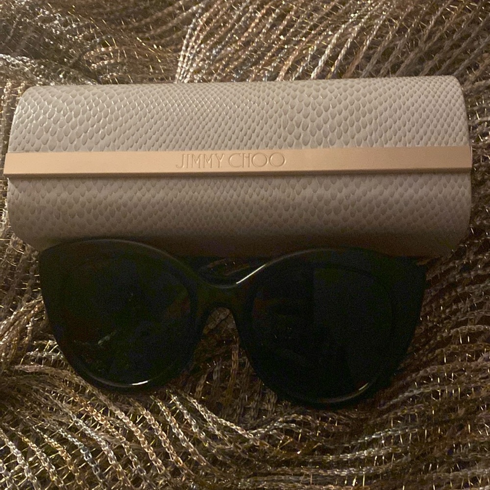 JIMMY CHOO SUNGLASSES LEONIS ITALY WITH ORIGINAL CASE